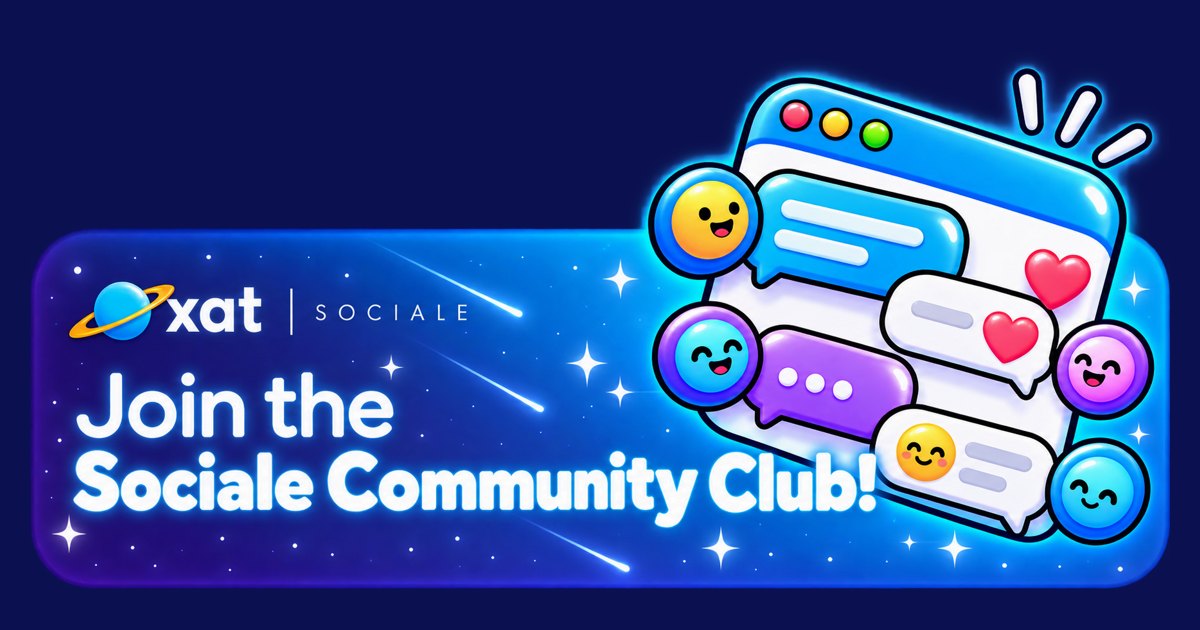 Join the Sociale Community Club