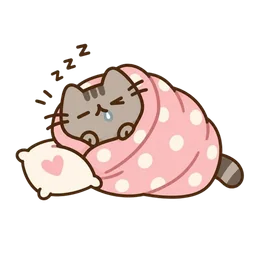 pusheen babeado sticker