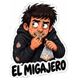 Migajero sticker