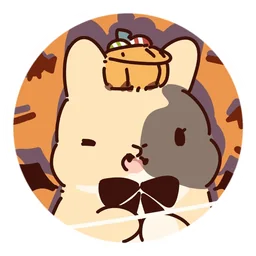 conejito calabaza monio sticker