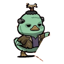 patito frankenstein sticker