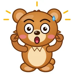 sorprendido sticker