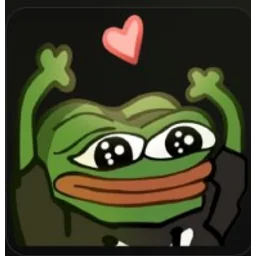Pepe happy love sticker