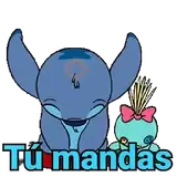 Stitch you decide sticker
