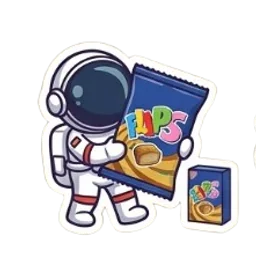 Dulce hasta el espacio sticker