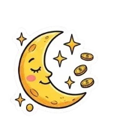 Luna sticker
