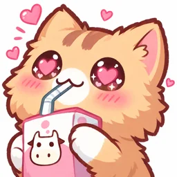 drink milk male sticker