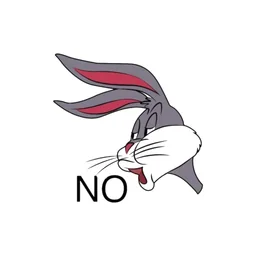 Bugs Bunny no sticker